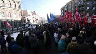 Митинг под НБУ. Видео-360/ Українські Новини