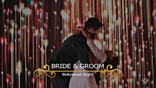 Bride & Groom | Sangeet Dance Performance | Bollywood Night | Woh Ladki Hai Kahan | Wedding POPCORN