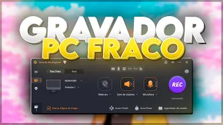 🔴MELHOR Gravador de TELA para PC FRACO/MEDIANO - 2024