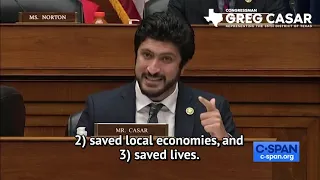 Greg Casar brings local experience in Austin & San Antonio to first Oversight Committee Hearing