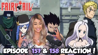 THE GRAND MAGIC GAMES | Fairy Tail Episode 157 & 158 Reaction + Review!