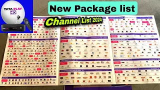 Tata play package List 2024 | Tata Play Channel List | Tata Sky Plans 2024 | Tata Sky Recharge Offer