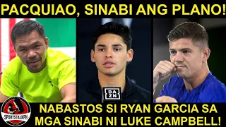 Pacquiao, Nag salita na! 2 beses lalaban sa 2021! | Ryan Garcia, BABALIAN ng buto si Campbell!