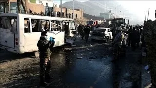 Taliban suicide blast kills six Afghan soldiers in Kabul