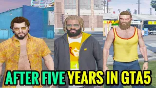 "Reunited After Five: Michael, Trevor, and Franklin's GTA 5 Adventures | Part 1"