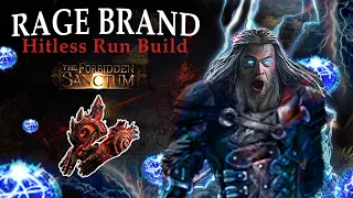 RAGE BRAND | My take on Storm Brand in The Forbidden Sanctum | Path of Exile 3.20