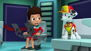 RYDER & MARSHALL WITH SHARK HUMDINGER - PAW PATROL