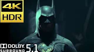 Batman Fights The Joker's Thugs Scene | Batman (1989) 30th Anniversary Edition Movie Clip 4K HDR