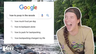 Reacting to the Most Googled BACKPACKING QUESTIONS! (and answering them)