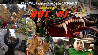 karnaval Darungan memperingati HUT RI ke 77