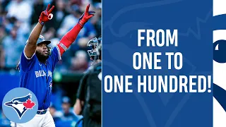 EVERY Vladimir Guerrero Jr. homer from 1 to 100!