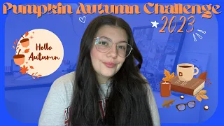 PUMPKIN AUTUMN CHALLENGE 2023 🎃🍁