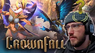 League of Legends Player Tries Dota 2 CROWNFALL For the First Time | Dota 2 Gameplay