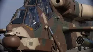 Rooivalk Attack Helicopter of The South African Air Force