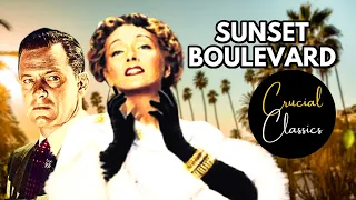 Sunset Boulevard 1950, William Holden, Gloria Swanson, full movie reaction