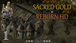 #1 ▲ Sacred Gold + Reborn HD ▲ Прохождение ▲ Гном