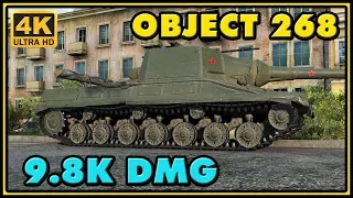 World of Tanks | Object 268 - 6 Kills - 9,8K Damage Gameplay