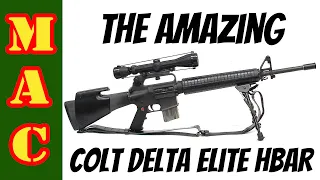 The Amazing Colt Delta Elite HBAR AR15 - Accuracy Edition