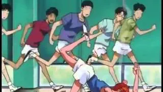 Slam Dunk Anime - Gorilla went Crazy (Funny Scene)