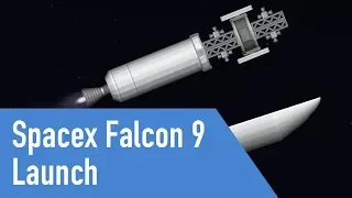 SpaceX Falcon 9 expendable launch - Spaceflight Simulator