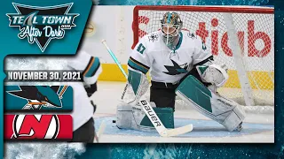 San Jose Sharks @ New Jersey Devils - 11/30/2021 - Teal Town USA After Dark (Postgame)