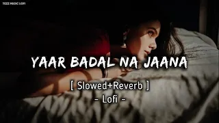 Yaar Badal Na Jana - Lofi [Slowed+Reverb] Alka Yagnik, Udit Narayan | Tezz Music Lofi