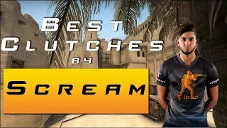 Scream plays mirage - 38 kills - best clutches and one taps on Faceit