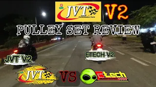 JVT PULLEY SET V2 | PERFORMANCE REVIEW | ACCELERATION AND TOPSPEED | JVT VS ETECH