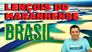 Português reage a Lençois Maranhenses Brasil! Fiquei de boca aberta😮😮😮