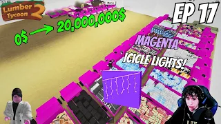 How Fast Can I Make 20,000,000$ In Lumber Tycoon 2(Ep 17)