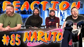 Naruto #85 REACTION!! "Hate Among the Uchihas: The Last of the Clan!"