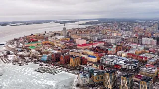 Архангельск с высоты птичьего полета