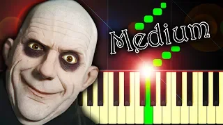 THE ADDAMS FAMILY THEME - Piano Tutorial