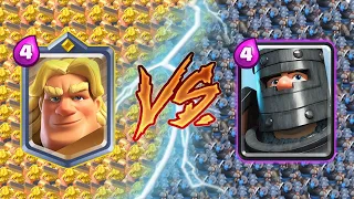 GOLDEN KNIGHT Vs DARK PRINCE - Clash Royale Challenge #325