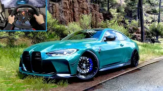 BMW M4 Competition Coupe - Forza Horizon 5 drive[Fanatec Steering Wheel CSL DD] Gameplay