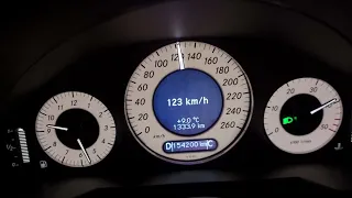 2004 Mercedes-Benz E320CDI (S211) Acceleration 0-200 km/h