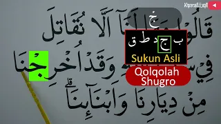 MENGURAI TAJWID SURAH AL BAQARAH AYAT 246 Bag 2 ARTINYA, CARA BACA & CONTOH PENGUCAPANNYA  EPS 422