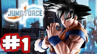 JUMP FORCE Gameplay Walkthrough Part 1 - Prologue (Let's Play)