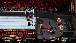 WWE 2K20 TWO ON TWO TAG TEAM MATCH