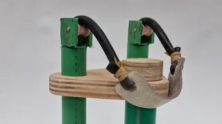 DIY Slingshot - How To Create A Powerful PVC and wooden Slingshot