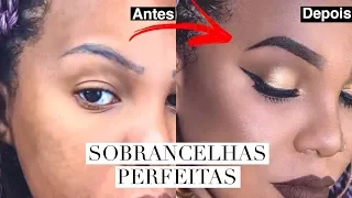 SOBRANCELHA PERFEITA COM CREME 😱 - Por Luany Cristina