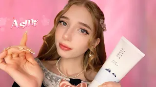 АСМР Королева школы о тебе позаботится🥰💗 уход🎀 ASMR Girl relax