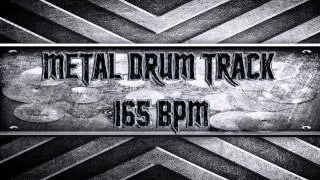 Metal Drum Track 165 BPM (HQ,HD)