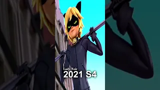 Cat Noir's evolution 2005-2021