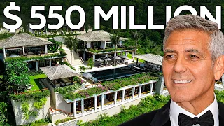 How George Clooney Spent $550 Million Dollars
