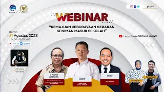 [ WEBINAR ] Pemajuan Kebudayaan Gerakan Seniman Masuk Sekolah