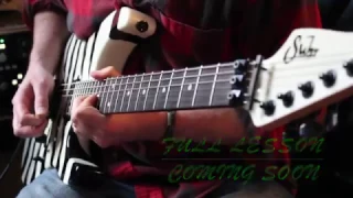 Here I Go Again Whitesnake solo cover - Suhr 80's Shred MKII White Tiger