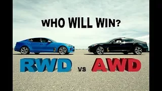 AWD versus RWD - Kia Stinger GT at the Race Track