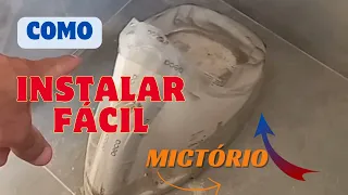 Como instalar mictório masculino