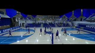 Varsity Boys Volleyball vs Manchester